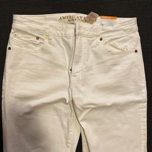 American Eagle Extreme Flex Slim Fit White Jeans